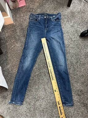 Silver Jeans Women's Skinny Dark Blue Stretch Denim